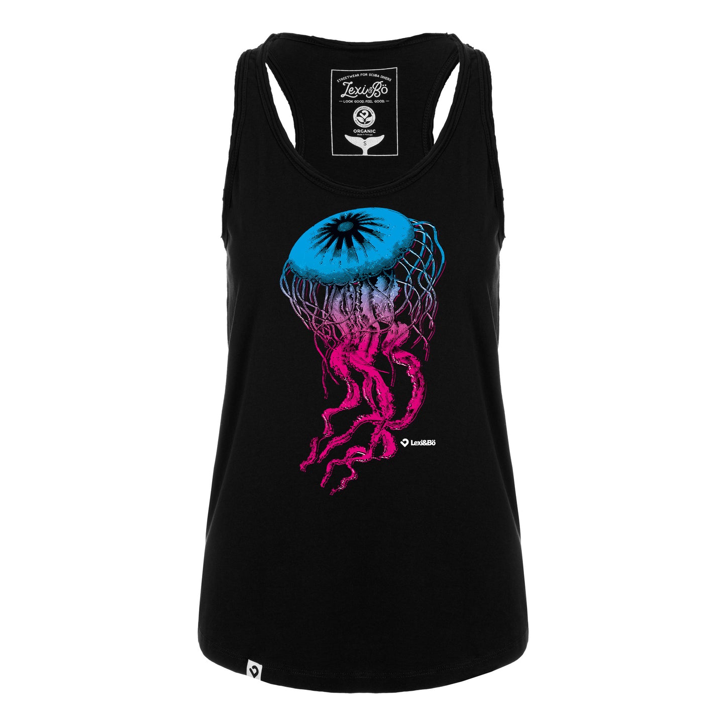 Fette Qualle Tank Top Long Cut Damen