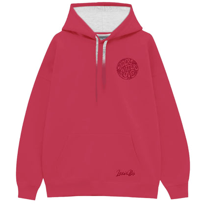 Under Water Love Oversized Hoodie Damen