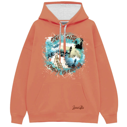 Stay Salty Oversized Damen Hoodie