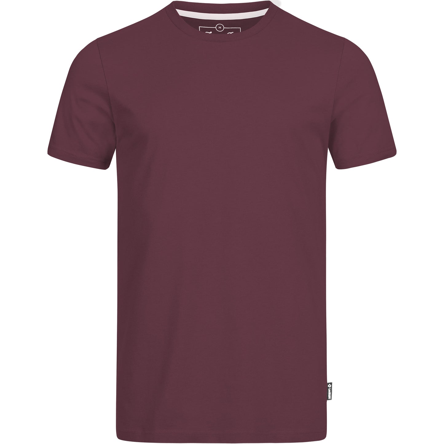 Herren Basic T-Shirt Uni