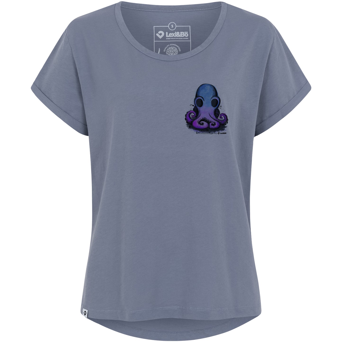 Little Octopus Oversized T-Shirt Damen