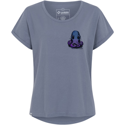 Little Octopus Oversized T-Shirt Damen