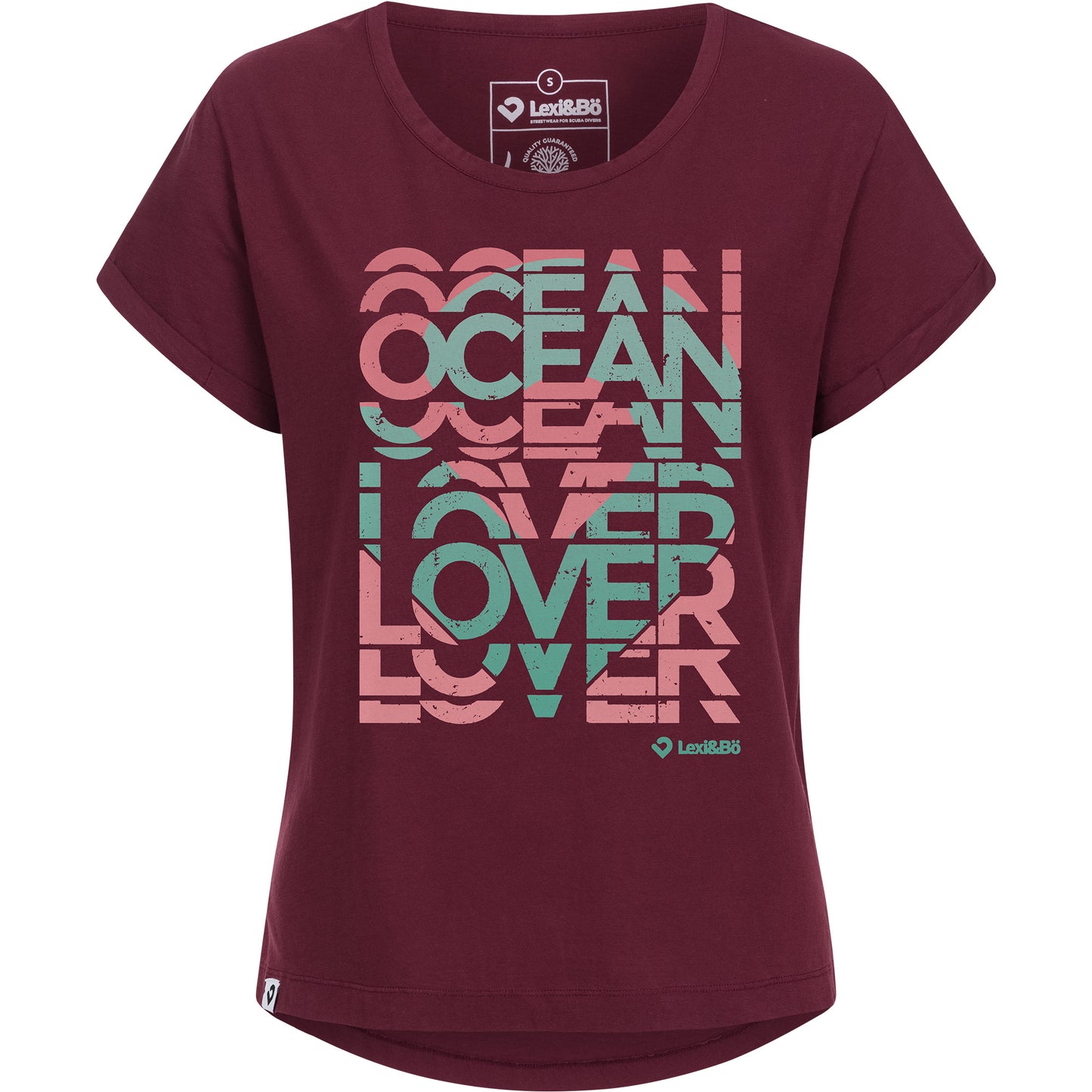 Ocean Lover Oversized T-Shirt Damen