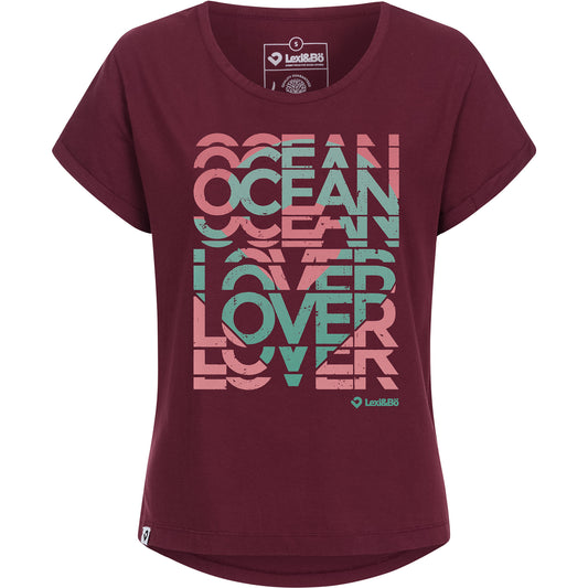 Ocean Lover Oversized T-Shirt Damen