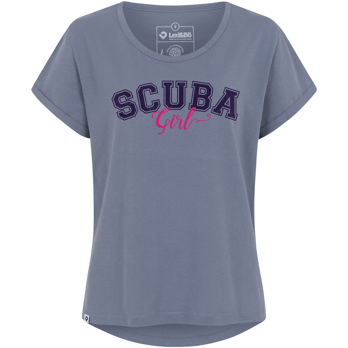 Scuba Girl Oversized T-Shirt Damen