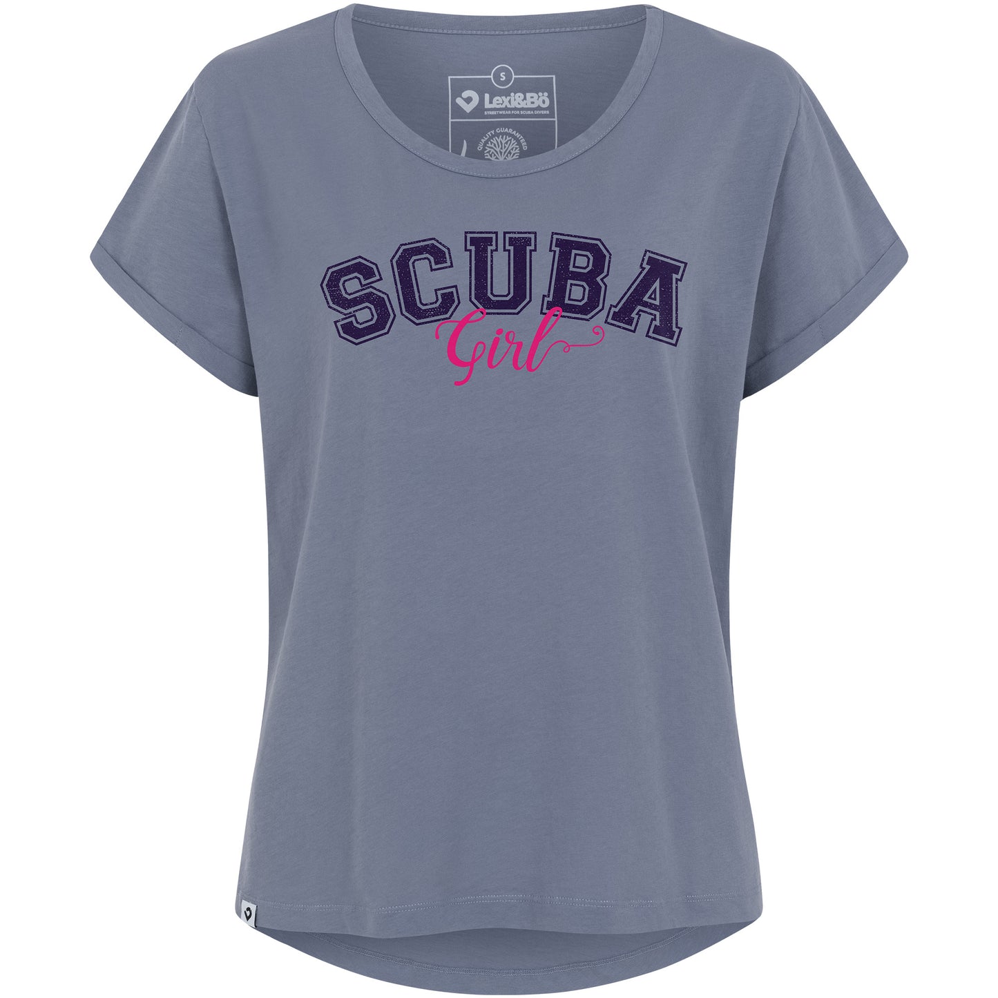 Scuba Girl Oversized T-Shirt Damen