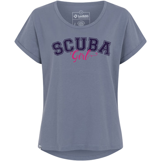 Scuba Girl Oversized T-Shirt Damen