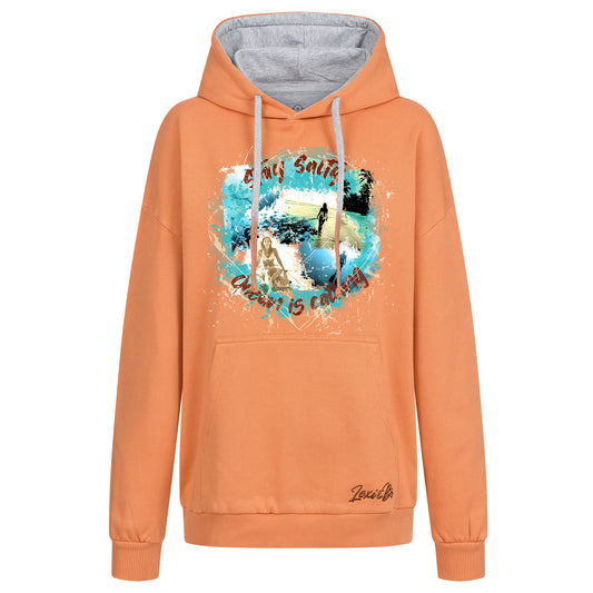 Stay Salty Oversized Damen Hoodie