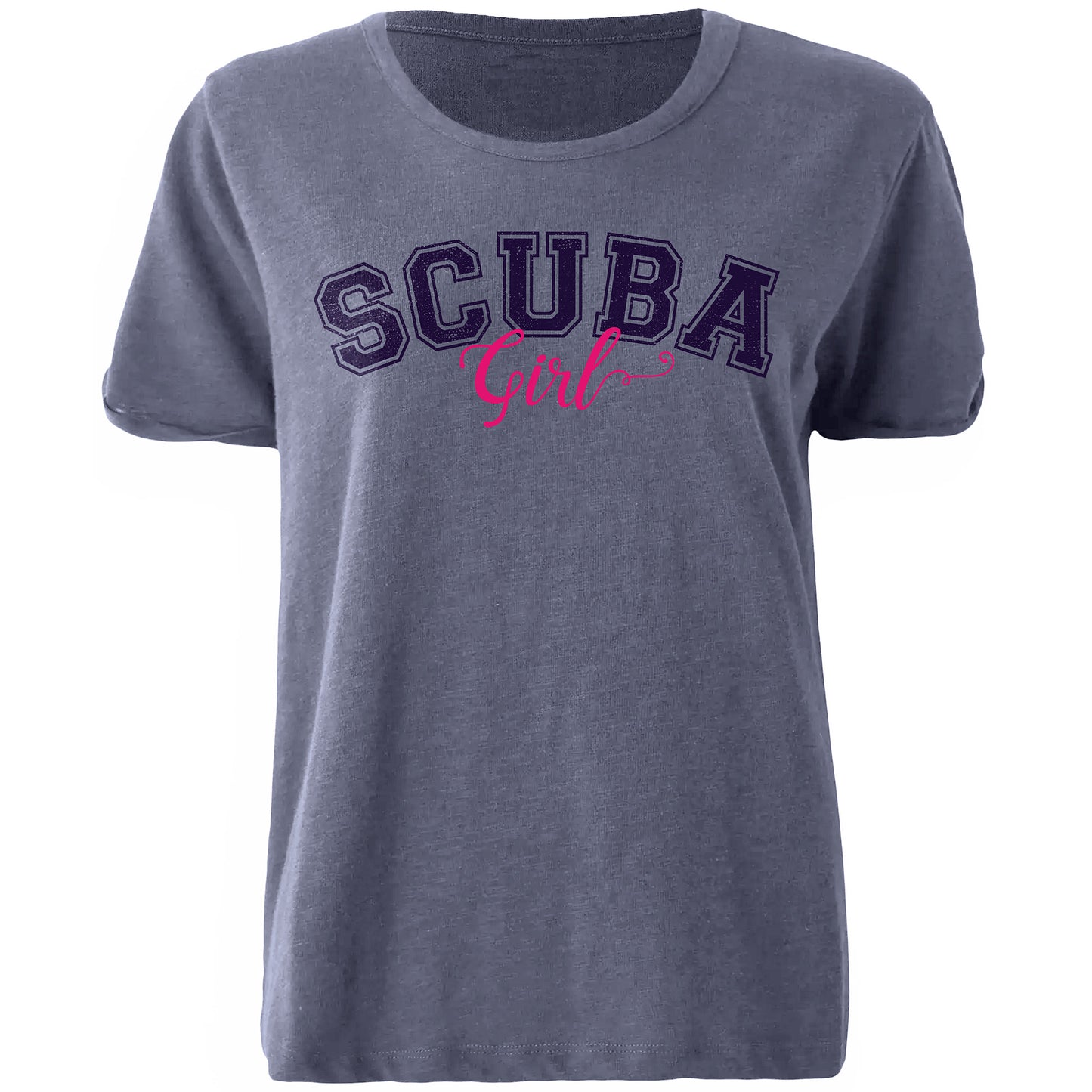 Scuba Girl Oversized T-Shirt Damen