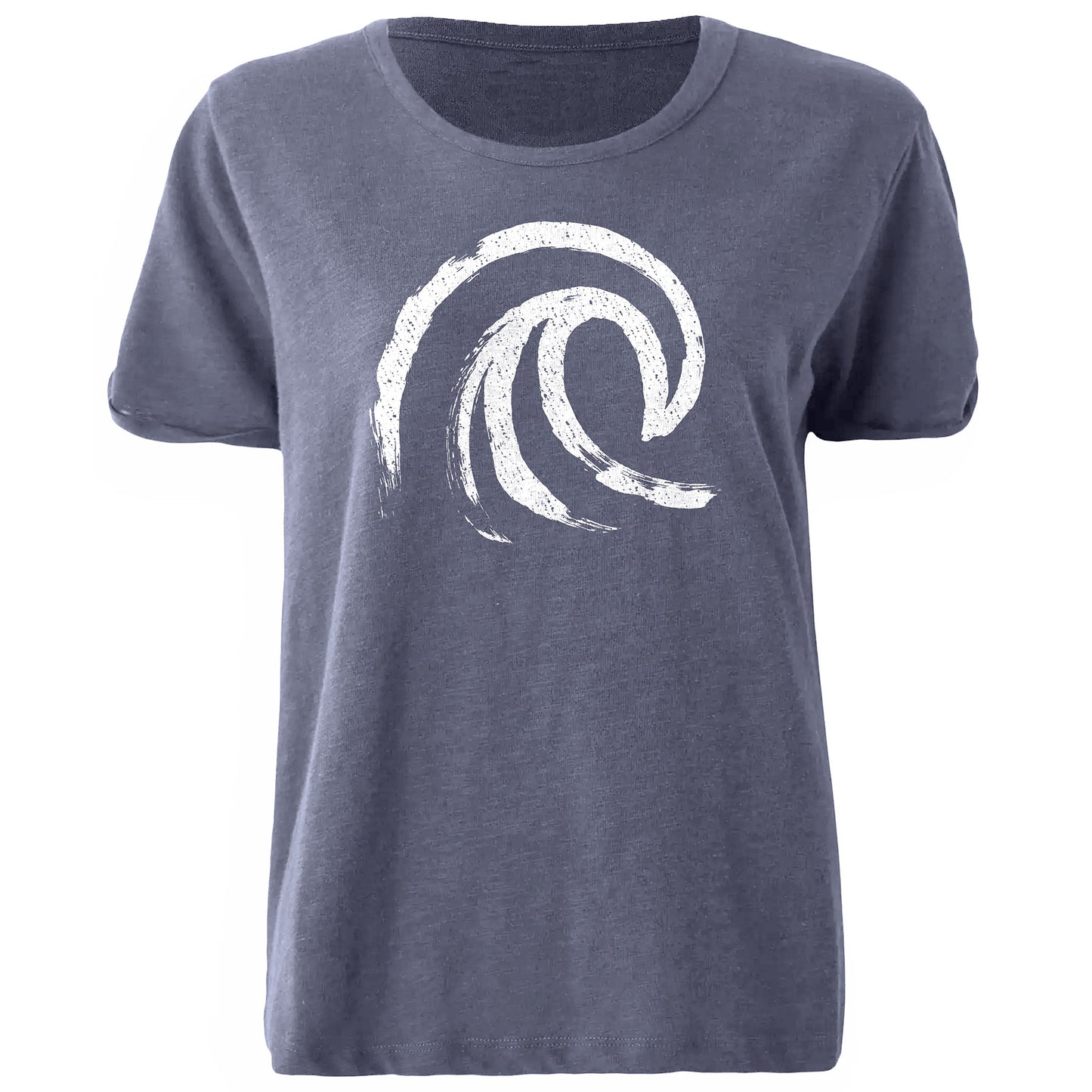 Wave Oversized T-Shirt Damen