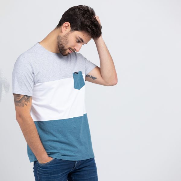 Men's Pocket T-Shirt tricolour