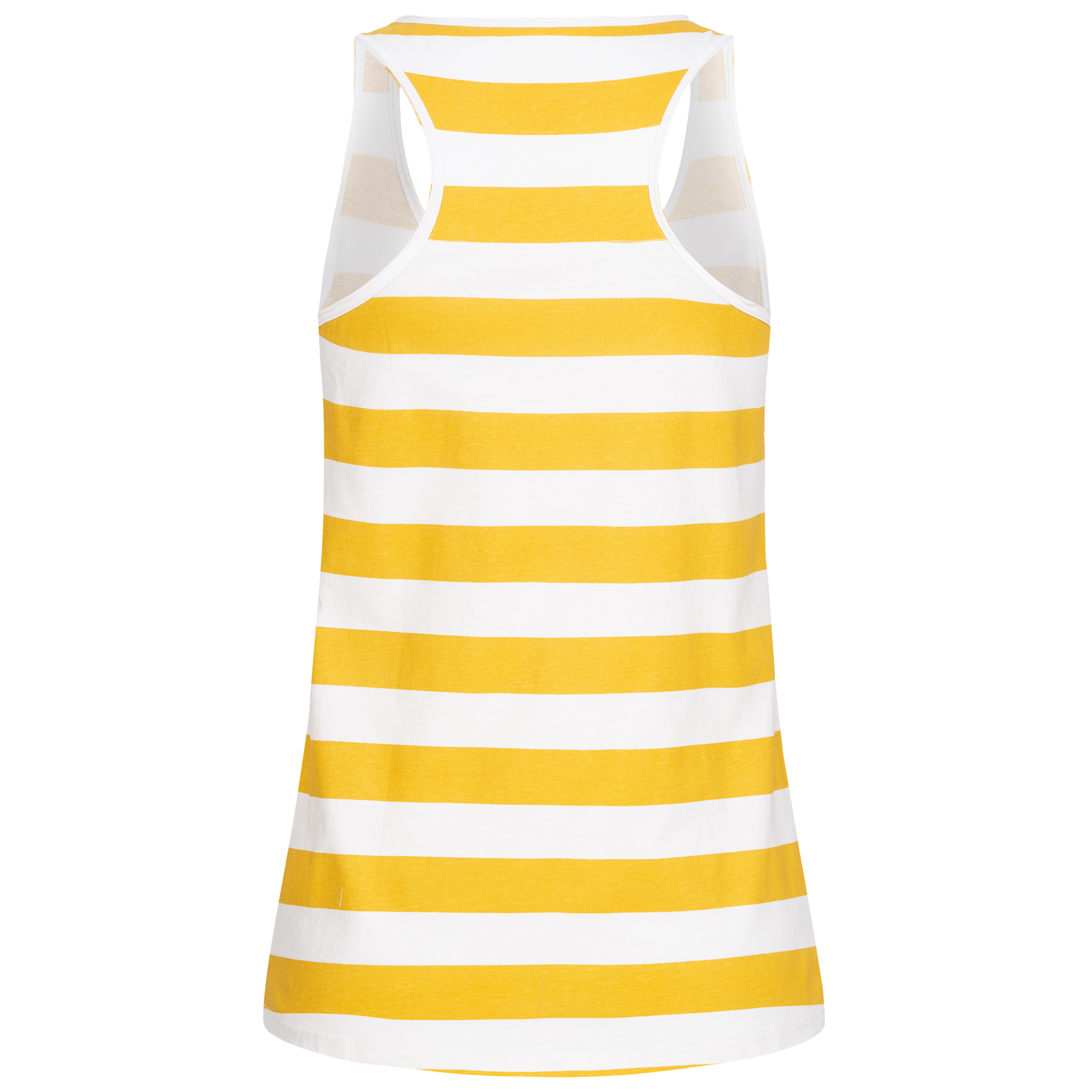 Ladies Tank Top with Stripes Allover Print in Organic Cotton