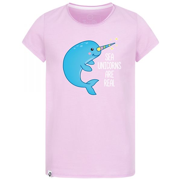 Sea unicorns are real Mädchen T-Shirt