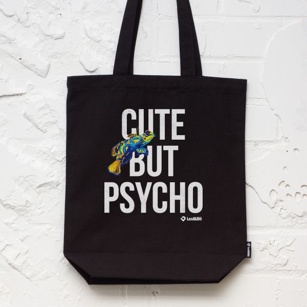 Cute but psycho Shopping Bag