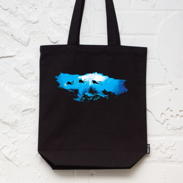 Cave diving shopping Bag