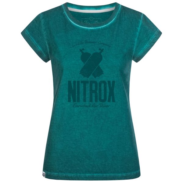 Nitrox enriched air diver women's t-shirt